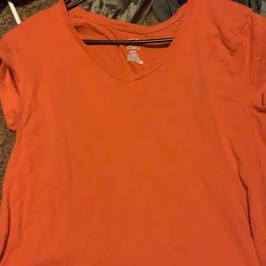 Orange tee